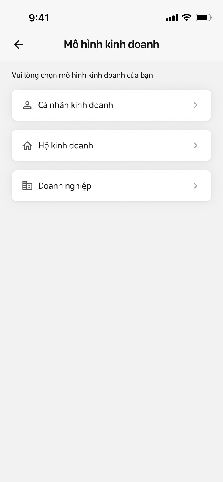 Mô hình kinh doanh / the routing question